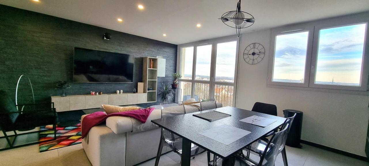Le Perchoir, High-End & Panoramic View Appartement Troyes Buitenkant foto